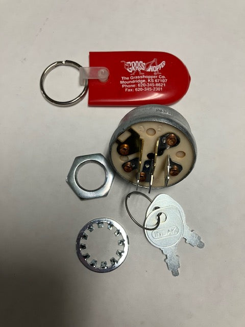 LPG エンダモロジーキーモジュール　部品8点セット 【正規品】 Grasshopper Mower 183806 ignition switch w/keychain – WALKER MOWER