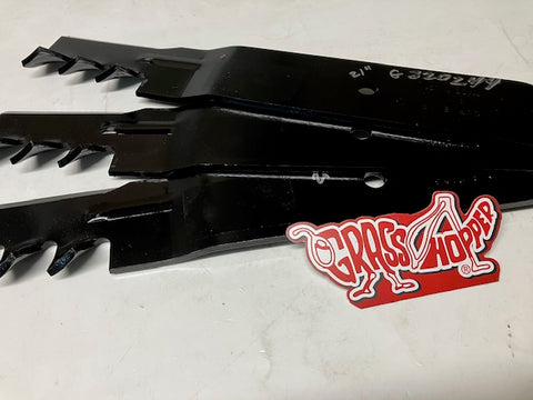 GH 21" Shredder blade SET (3) 320244 replaces 482379 Cutter blade
