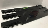 SET of 3 HD Hustler Shredder/Toothed Blade 783977