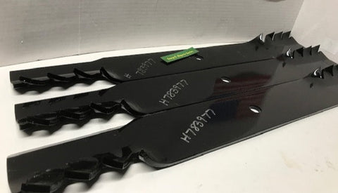 SET of 3 HD Hustler Shredder/Toothed Blade 783977