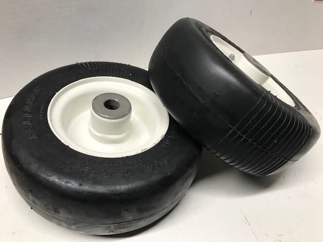 Walker mower outlet wheels