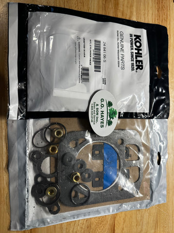 Kohler/Rehlko OEM Head Gasket Kit (2) 24 841 06-S