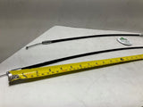 OEM WALKER MOWER PART 7410 , 7409 Brake Cable KIT - 2 Cables