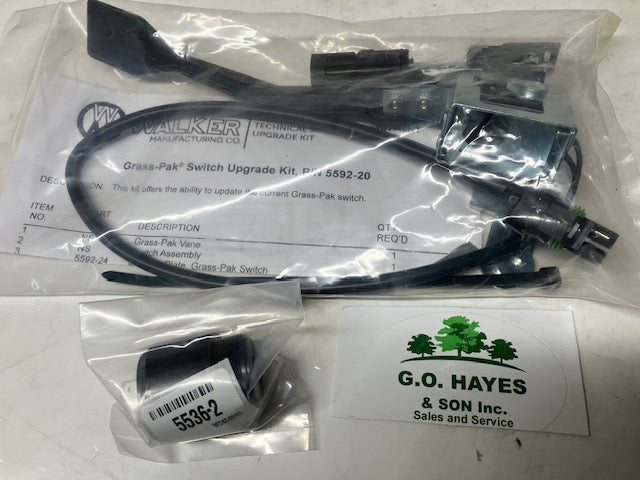 【はこぽす対応商品】 WALKER OEM MOWER + 5536-2 ALARM FULL LOUD BOX CATCHER GRASS タレントカード