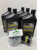 KIT OEM 52114Hydro Gear Hydraulic Transmission Filters (2) Fits Most Scag Zero Turns & WalkerMowers + 5 QTS. OIL