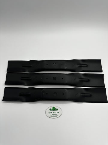 Walker Mower OEM (3) 5705-0 Blade 20"/RH Rotation