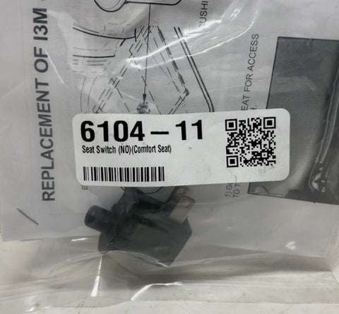Walker Mower Comfort Seat Switch 6104-11