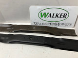 OEM Walker Mower 42" GHS LH & RH Deck Blade Set  #5705-3 & 5705-4