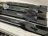 Walker Mower #7705-1 Blade SET (4) for 48" SD Decks made to OEM Spec+ FREE blade balancer