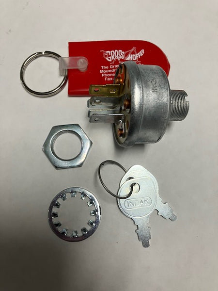 ⚠️kusaunn3972 Grasshopper Mower 183806 ignition switch w/keychain – WALKER MOWER