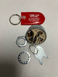 Grasshopper Mower 183806 ignition switch w/keychain