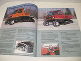 ASV Track Truck Sales Brochure Snow Groomer Snowmobile