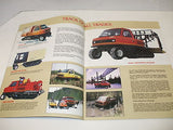 ASV Track Truck Sales Brochure Snow Groomer Snowmobile