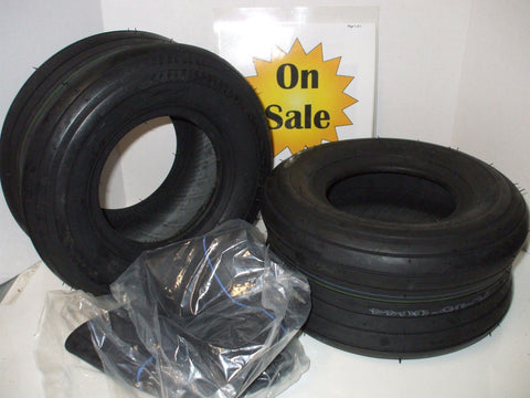 Grasshopper Mower Rear Tire (2)- Kit 13x6.50-6 (Ribbed #482355)