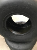 (2) Ribbed 13x6.5x6 Tires W/LINER fits Grasshopper Mower #482355