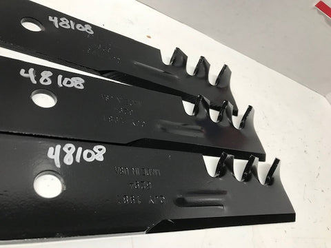 Scag 18" Shredder blade SET (3) 48108