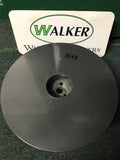 Walker Mower 10.5" blower wheel #7545 OEM- Includes 2 Replacement impeller shaft bearings #5268 w/collars(not OEM)